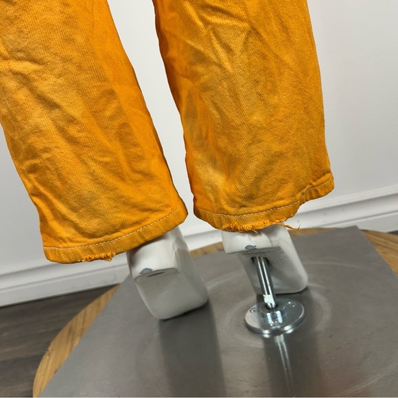 💕 BDG cowgirl Orange Jeans 28x31 - Picture 6 of 14